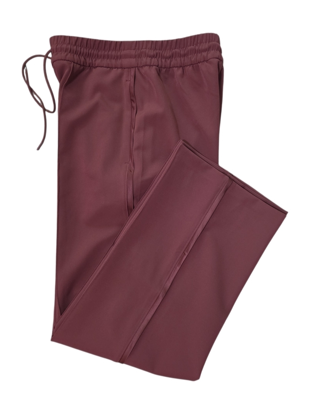 Athleta Wide-Leg Joggers in Deep Plum